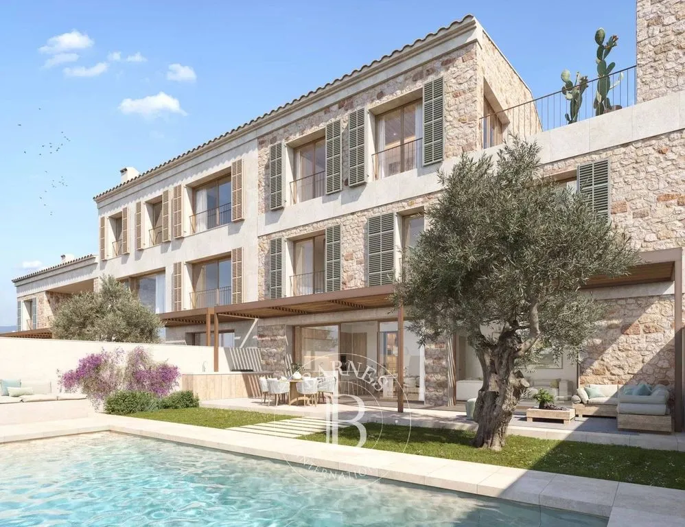 Piscine - Luxury Townhouse with Pool in Santanyí