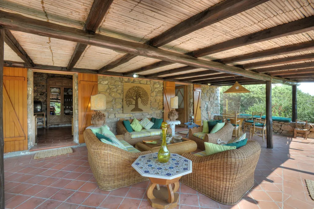 Terrasse - Villa with Private Beach on Santa Maria