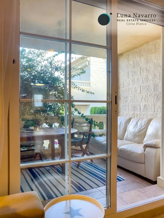 Living Room - Luxury House with Sea View in El Albir