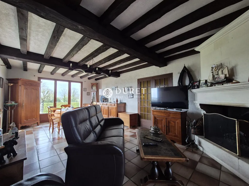 Séjour - Maison avec Jardin et Terrasse à Montrevault