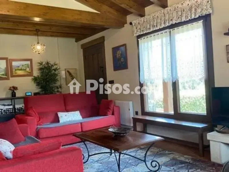 Living Room - Chalet with Picos de Europa Views in Arriondas