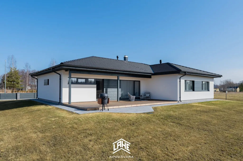 Exterior - Contemporary Brick House with Garden in Pärnu