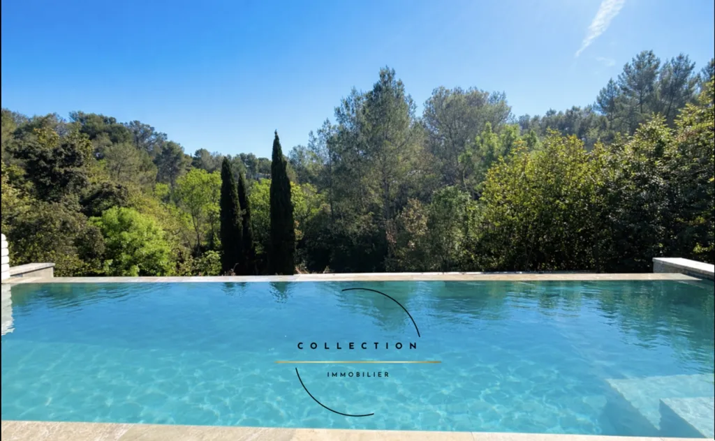 Piscine - Villa Contemporaine avec Vue Dégagée à Montpellier