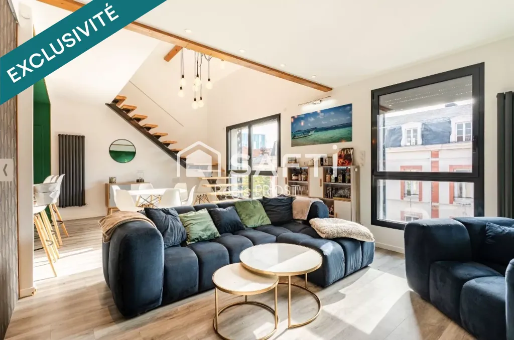 Elutuba - Loft Duplex with Tropézienne Terrace in Saint-Étienne