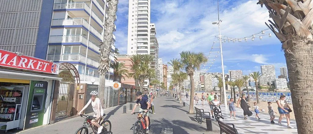 Studio with Sea View and Terrace in Benidorm