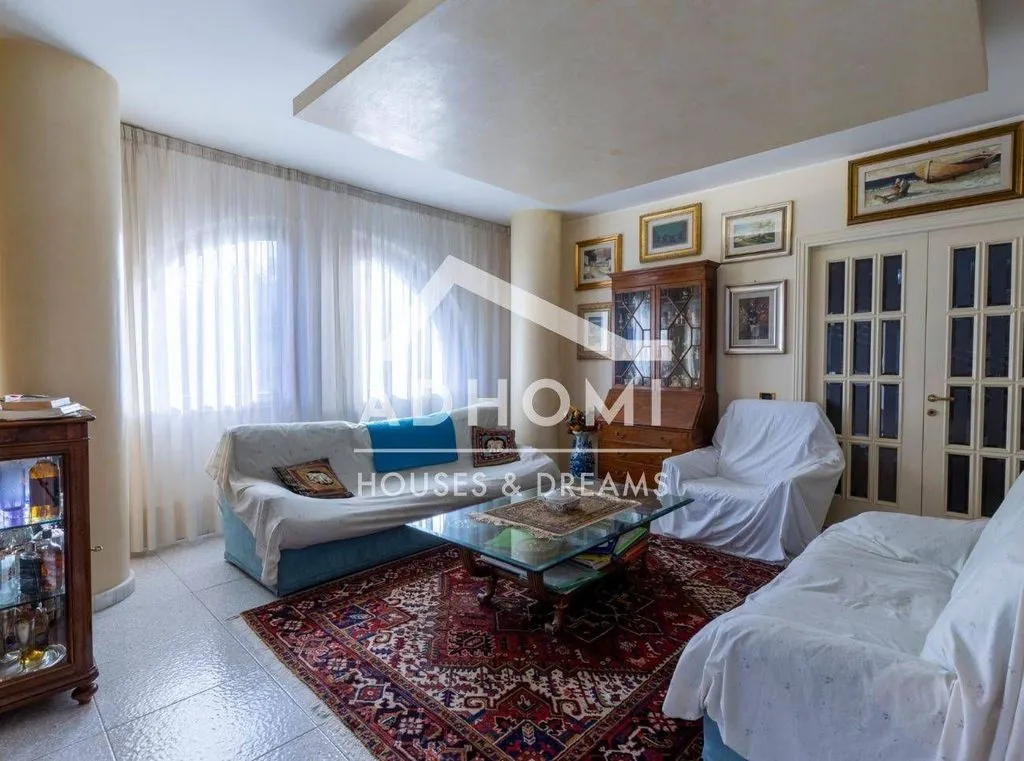 Séjour - Penthouse with Sea View in Cagliari