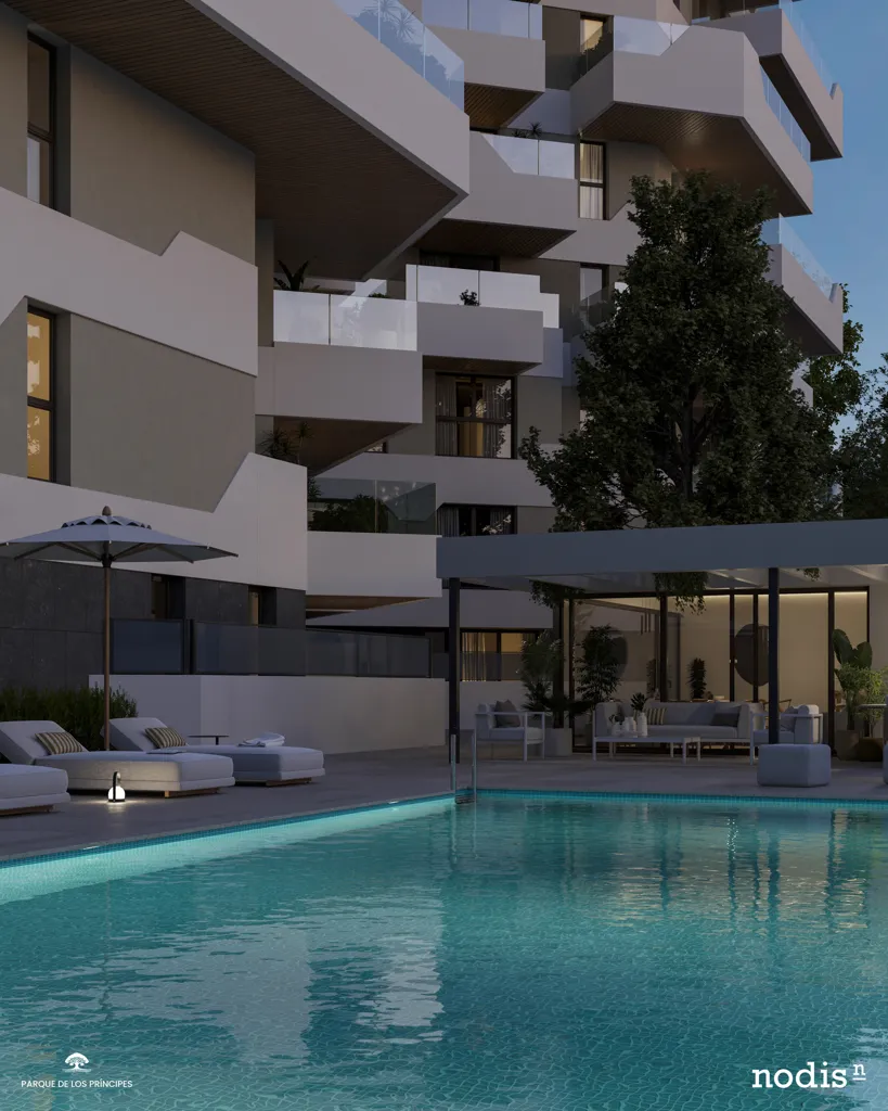 Piscine - New Build Apartment with Pool in Sevilla