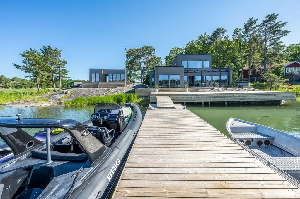Exterior - Modern Seafront Villa in Söderköping