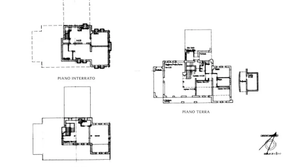 Planimetria - Luxury Villa with Private Forest in Refrontolo