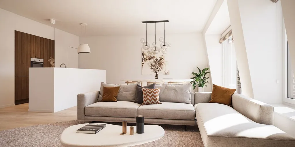 Séjour - Appartement Neuf avec 3 Chambres à Berlaar
