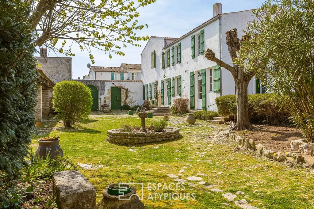 Jardin - Maison historique avec parc à Saint-Pierre-d’Oléron