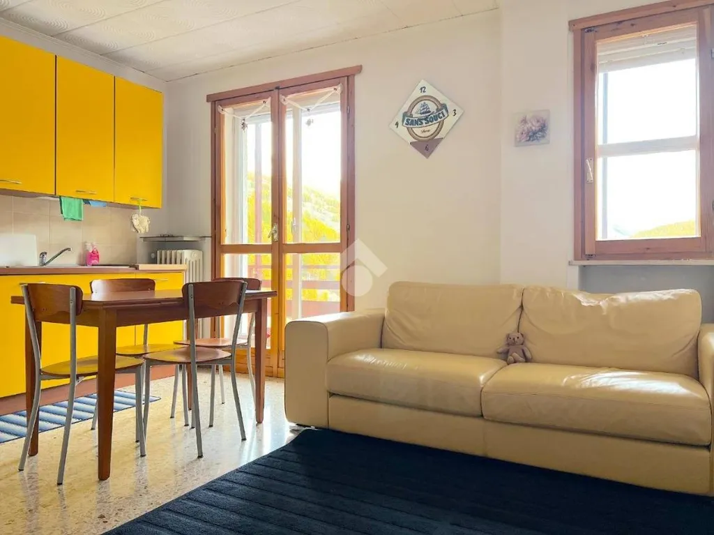 Soggiorno - Penthouse with Panoramic View in Pragelato