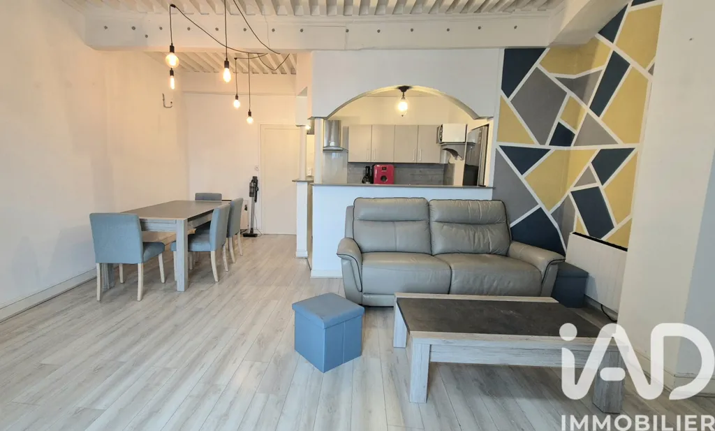 Séjour - Appartement Duplex en Hypercentre à Saint-Galmier