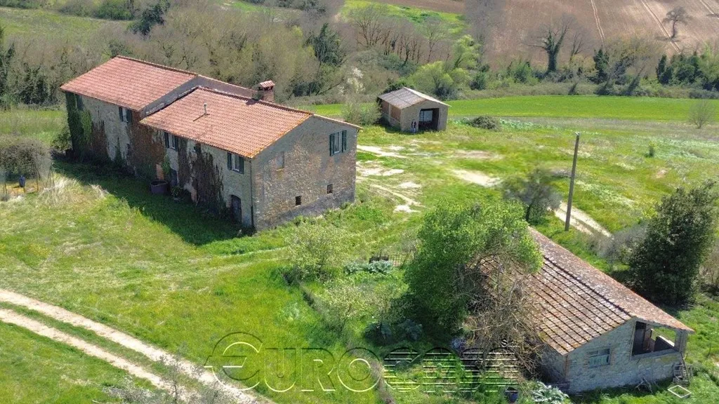 Õhuvaade - Rustic Casale with Olive Grove near Perugia