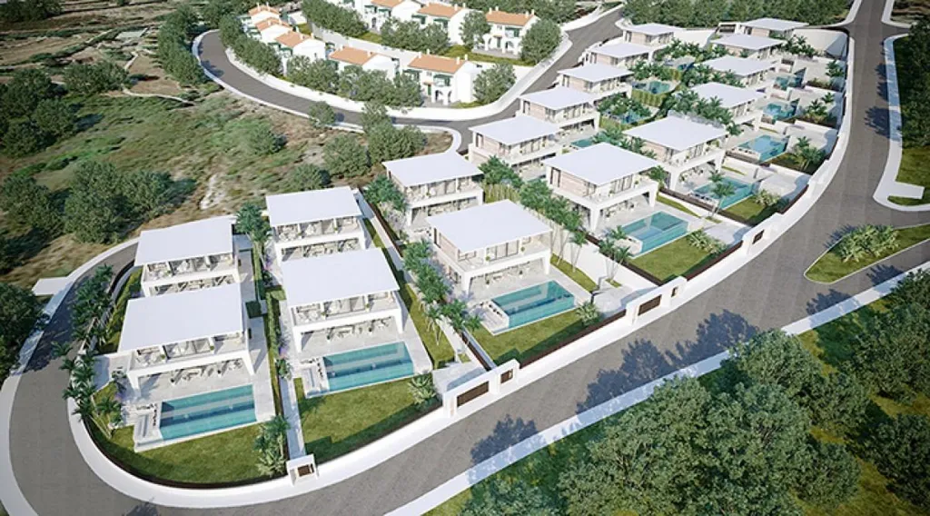 Vue aérienne - Villa with Pool in Estepona Centro