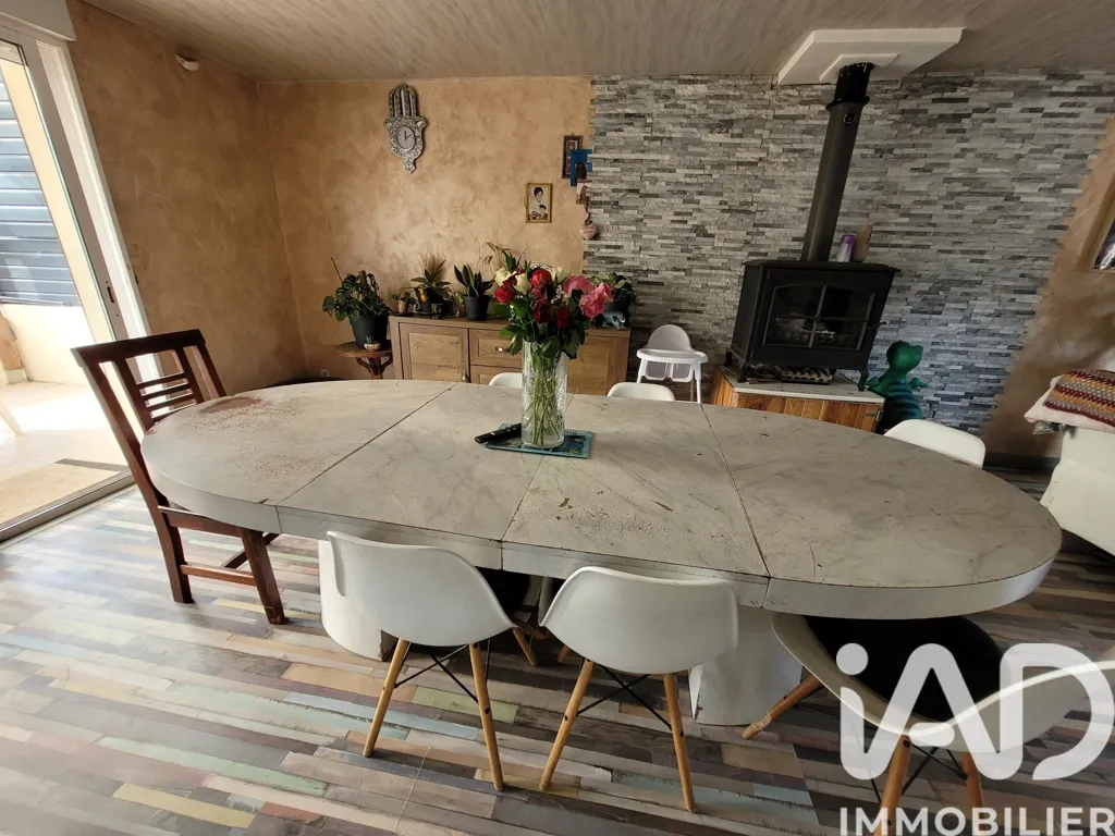 Dining Room - Renovated Villa with Two Terraces in Plerguer