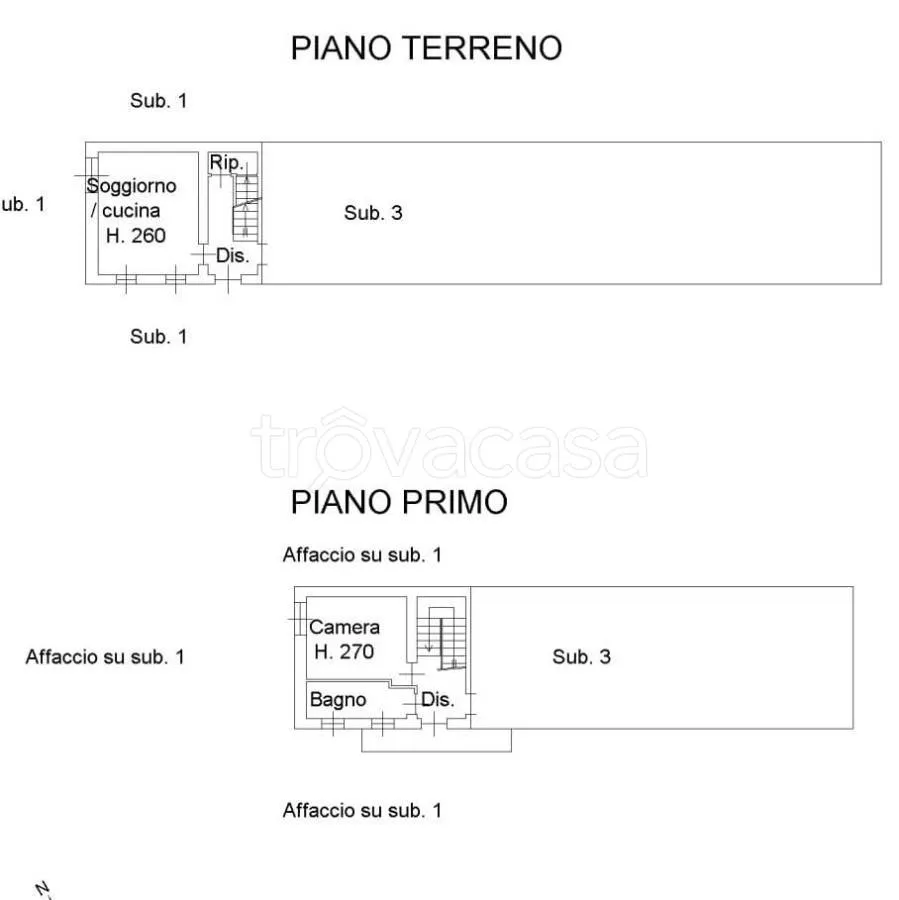 Plan - Rustic Farmhouse with Vineyard View in Gassino Torinese