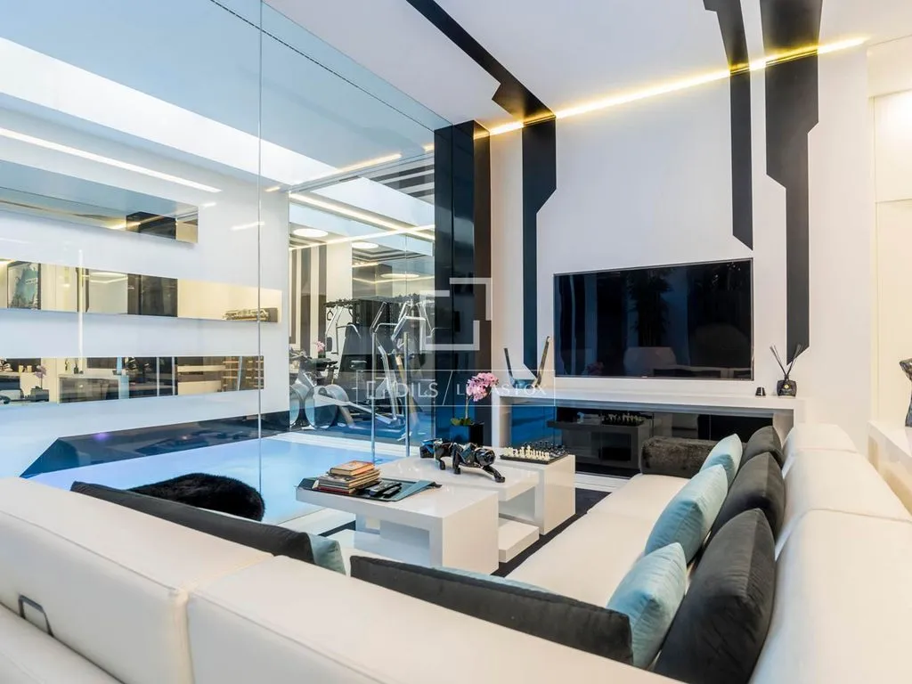 Séjour - Mudéjar Villa with Pool in Central Madrid