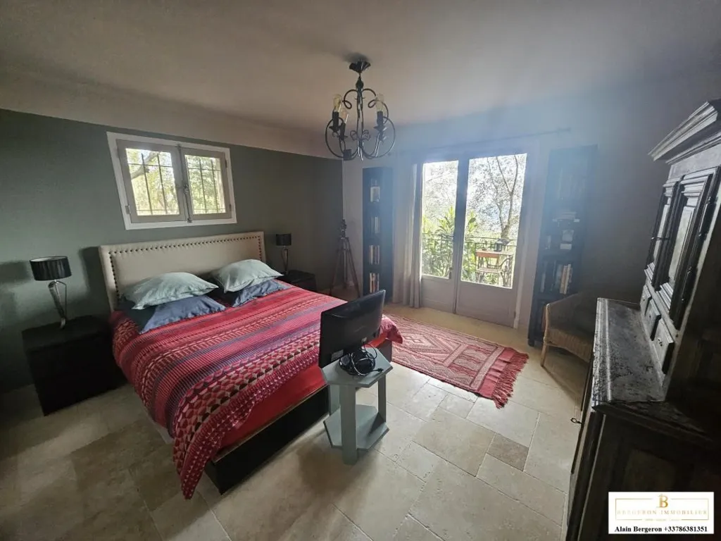Chambres - Villa avec SPA et Potentiel d'Agrandissement au Tignet