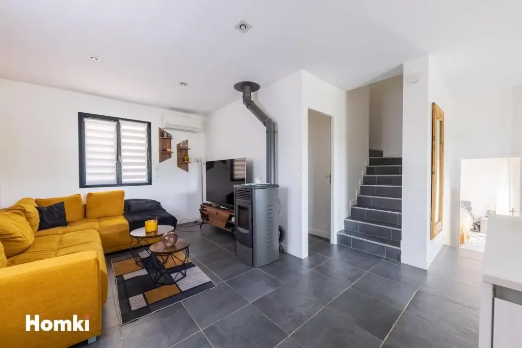 Séjour - Villa Moderne avec Piscine à Plan-de-Cuques