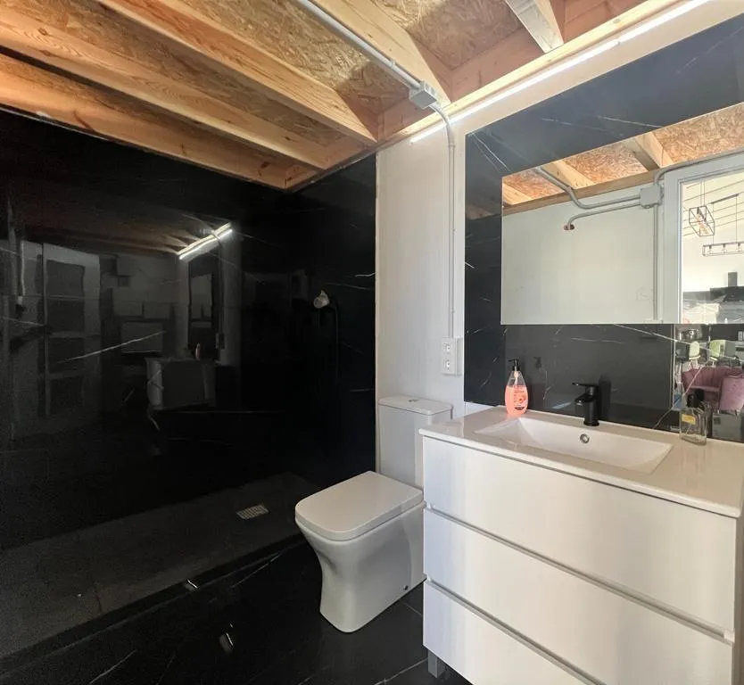Bathrooms - Studio with Pool in Motril