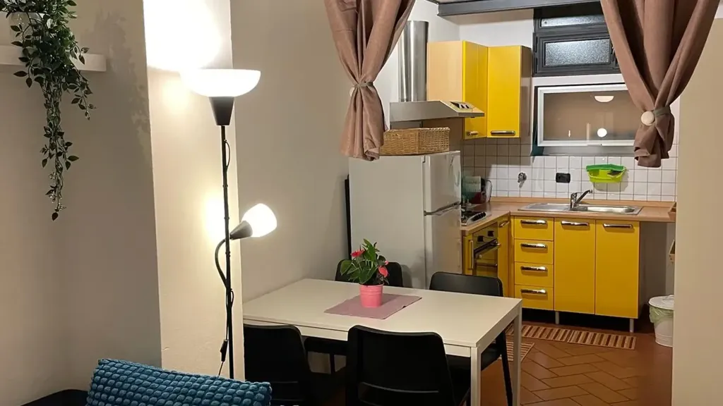 Köök - Studio with B&B Licence in Florence