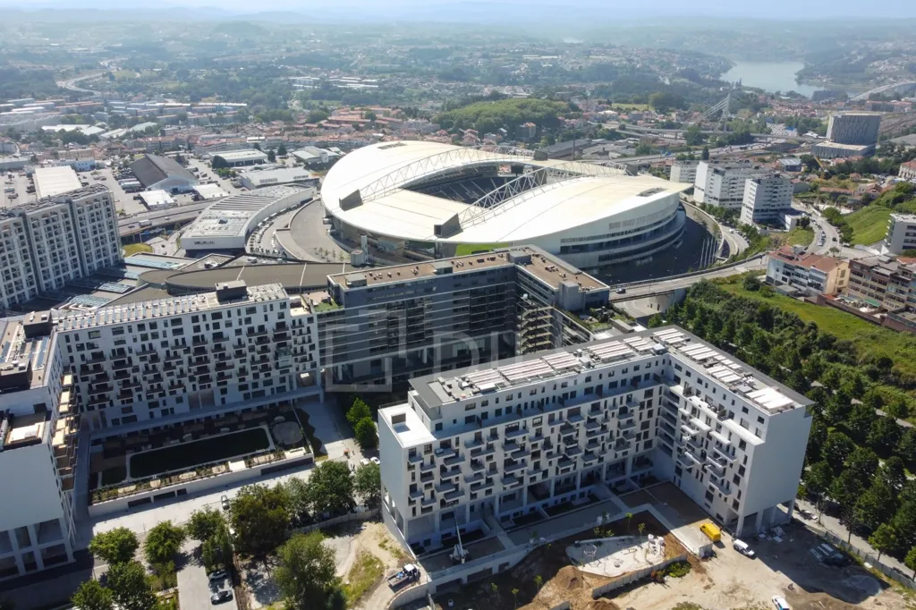 Vista aerea - T3 Apartment with Parking in Porto