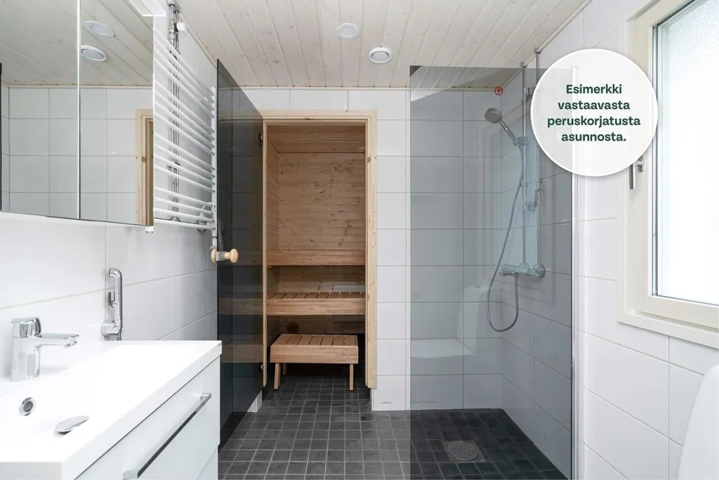 Vannitoad - Living Right Flat with Balcony in Helsinki
