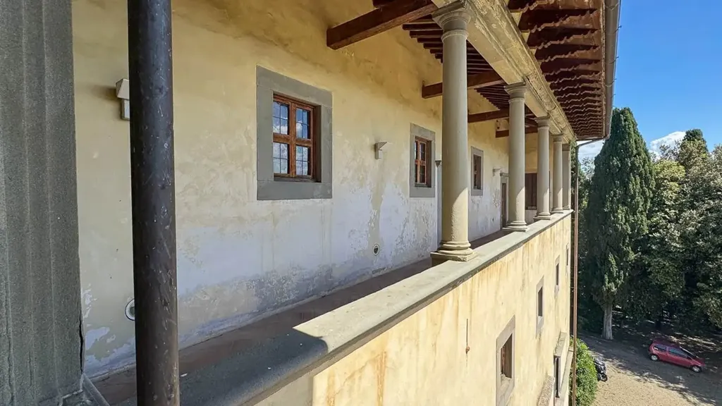 Terrass - Historic Villa Apartment with Panoramic View in Scandicci