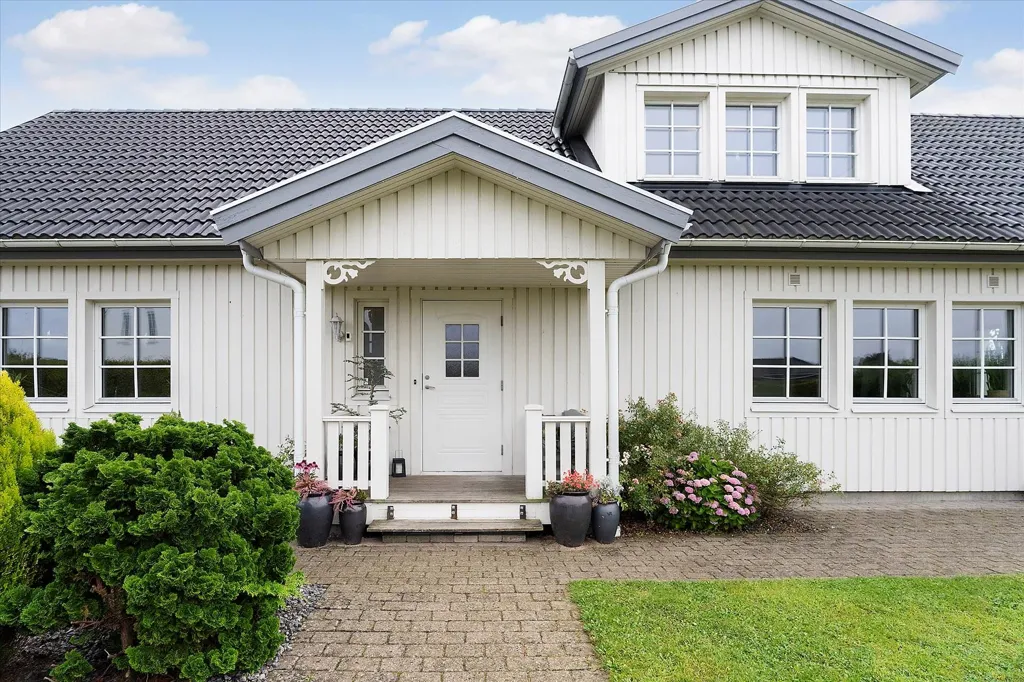 6-toaline maja asukohas Daugård