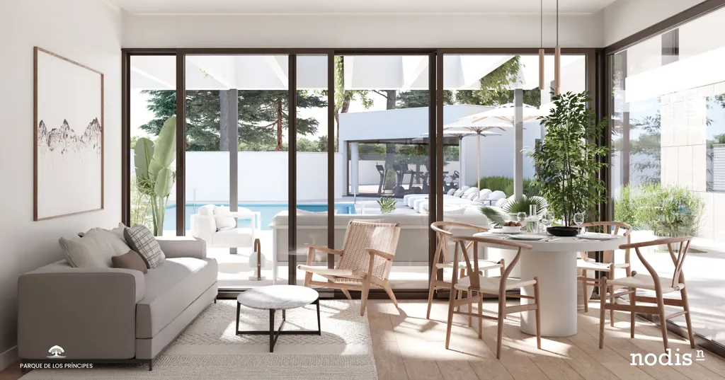 Séjour - New Build Apartment with Pool in Sevilla