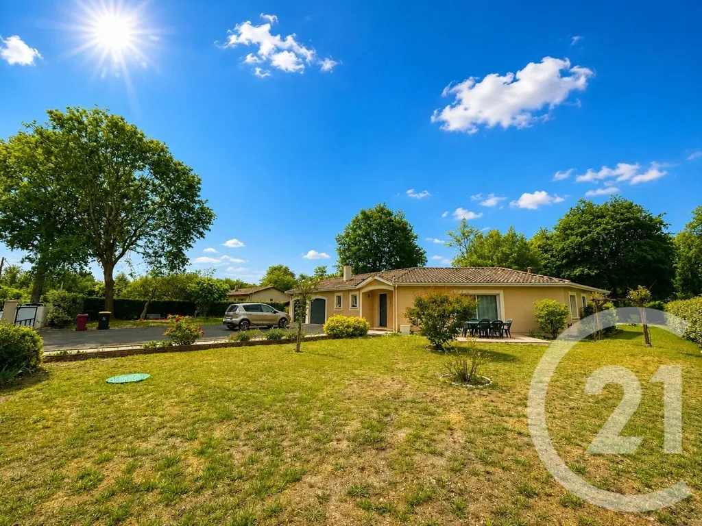 Garden - Contemporary Villa with Pool near Langon