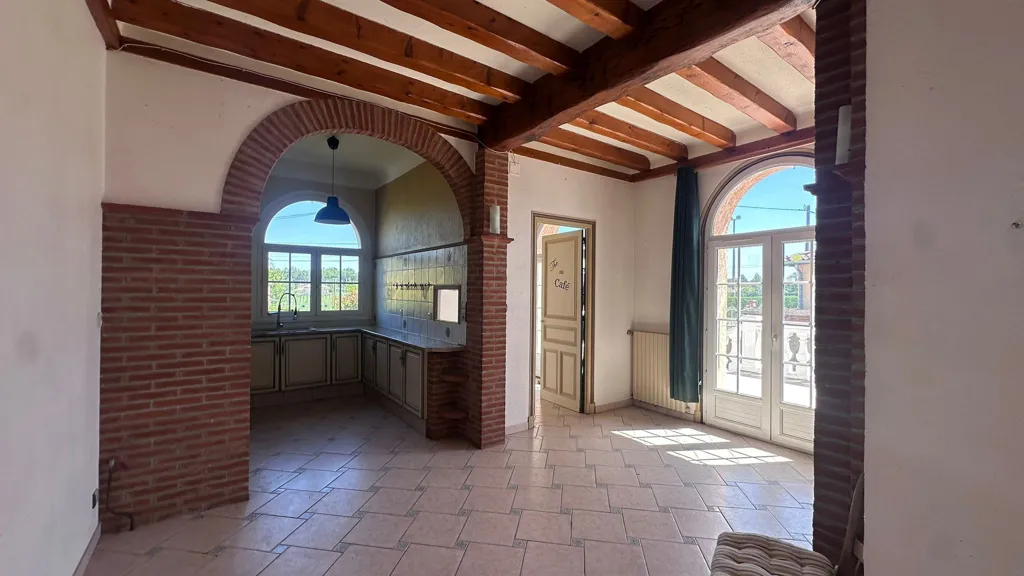 Soggiorno - Charming T8 House with Garden in Brax