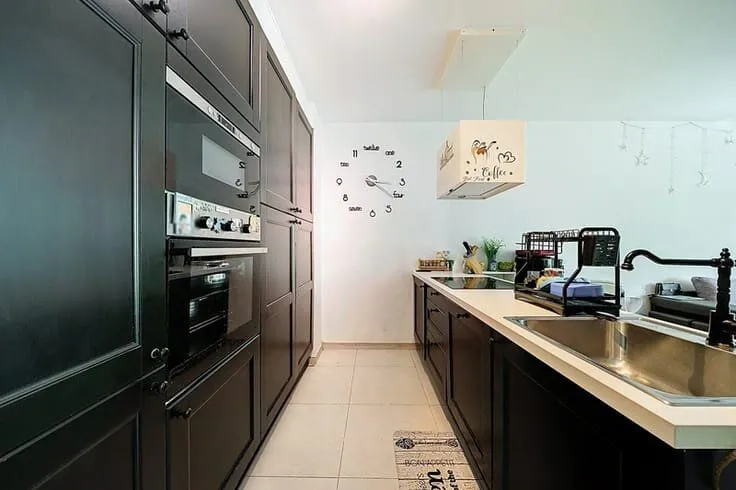 Cuisine - Appartement Récemment Construit avec Parking au Centre d'Ottignies