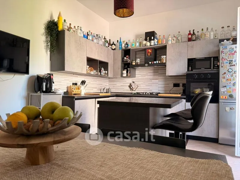 Köök - Rustic Apartment with Sea View in Voltri