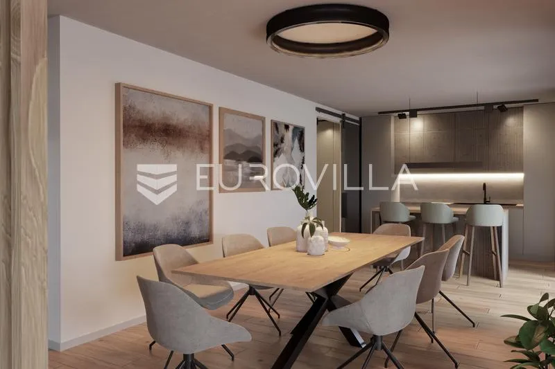 Salle à manger - Luxury Seafront Apartment in Postira, Brač