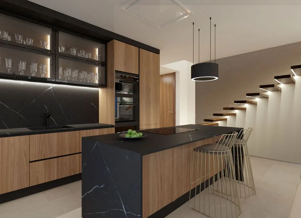 Cucina - Luxury Villa with Sea Views in Finestrat