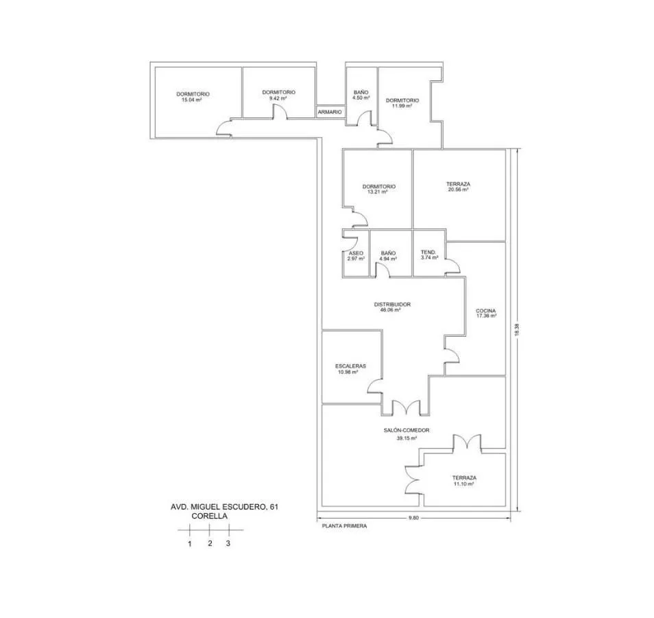 Plan - Chalet with Pool in Corella, Navarra