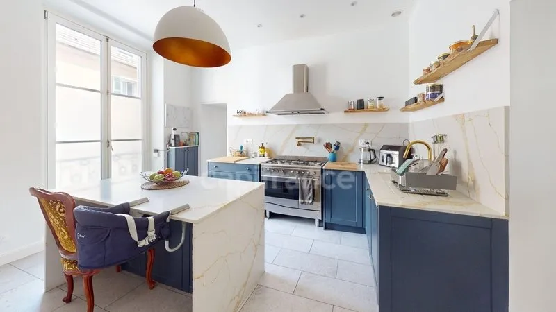 Cuisine - Appartement de Caractère avec Jardin en Centre-Ville de Corbeil-Essonnes
