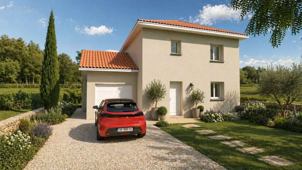 Extérieur - Terrain Constructible avec Maison à Villette