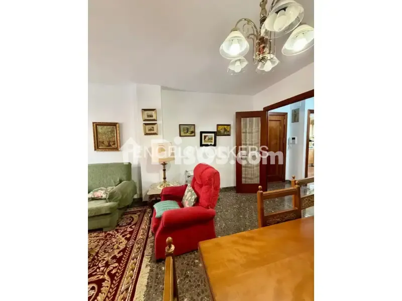 Living Room - Apartment with Stadium Views in Mestalla, Valencia
