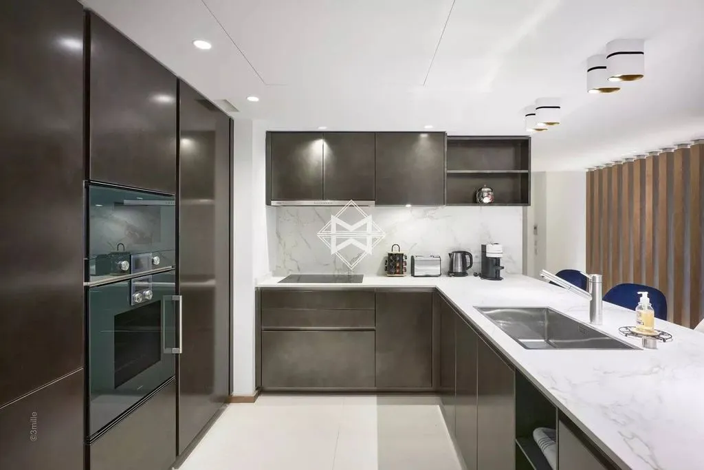 Köök - Luxury Flat with Sea View in Cannes