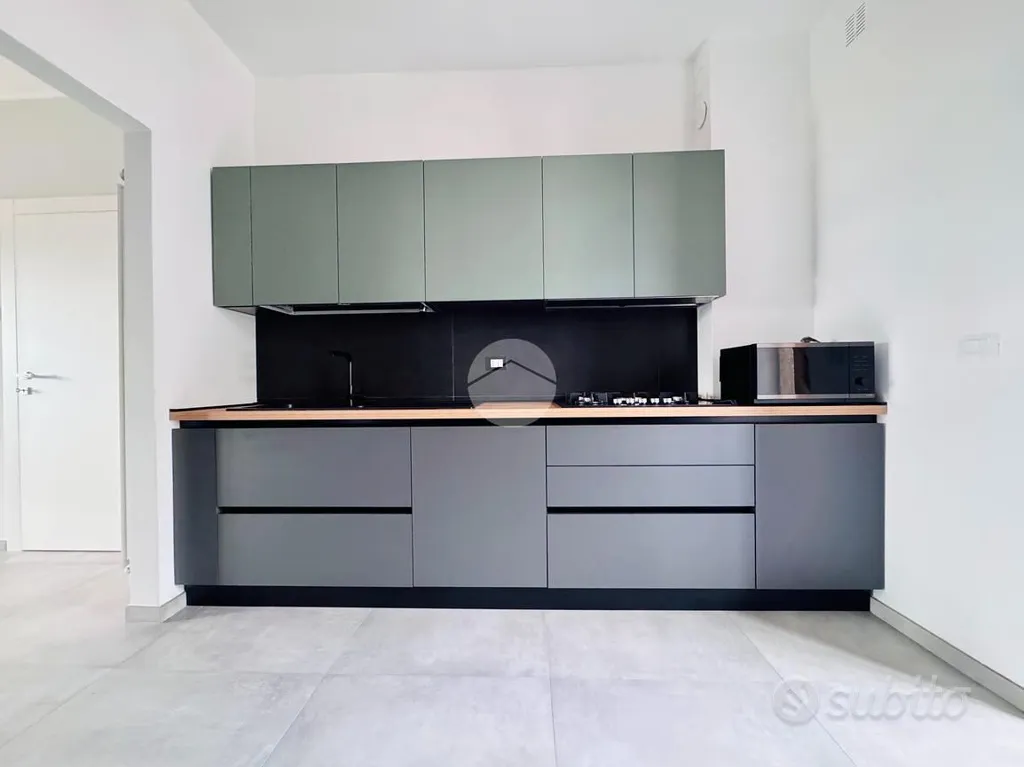 Cuisine - Fully Renovated Apartment with Panoramic Balcony in L'Aquila