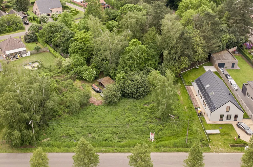Vue aérienne - Terrain à Bâtir avec Vue Impressionnante à Lichtaart