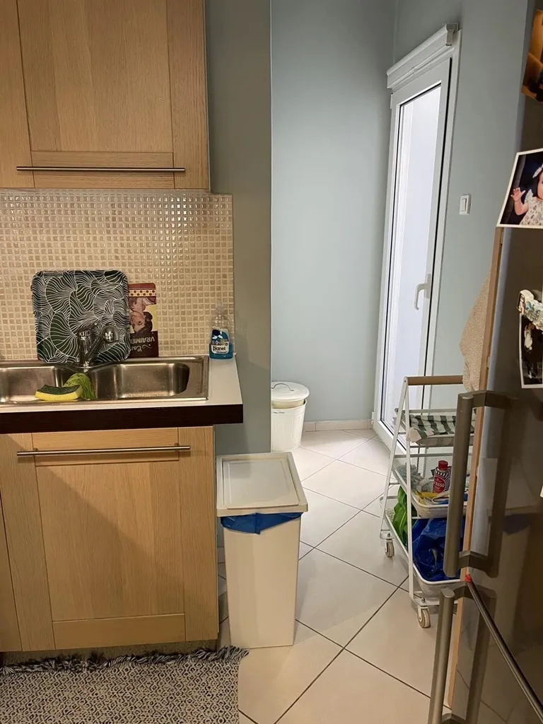 Cuisine - Flat with Panoramic View in Piraeus