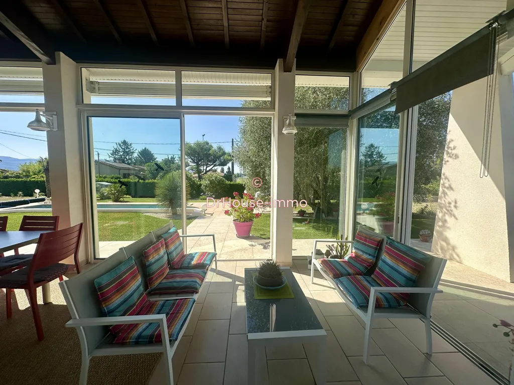 Terrasse - Maison avec Piscine et Jardin à Malissard
