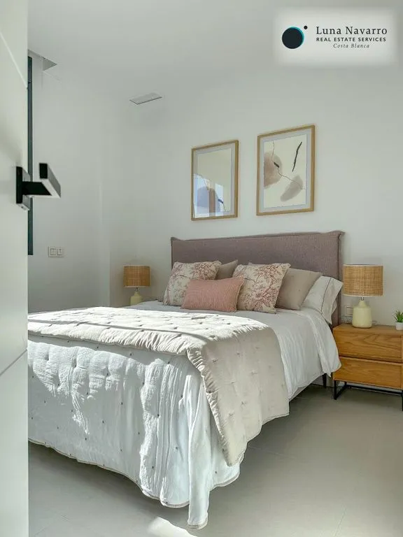 Bedrooms - Modern Villa with Sea View in Finestrat