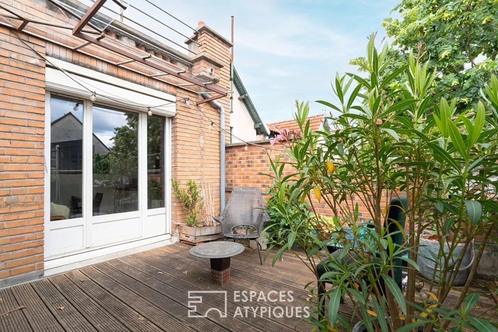 Terrass - Loft with Indoor Pool in Charentonneau