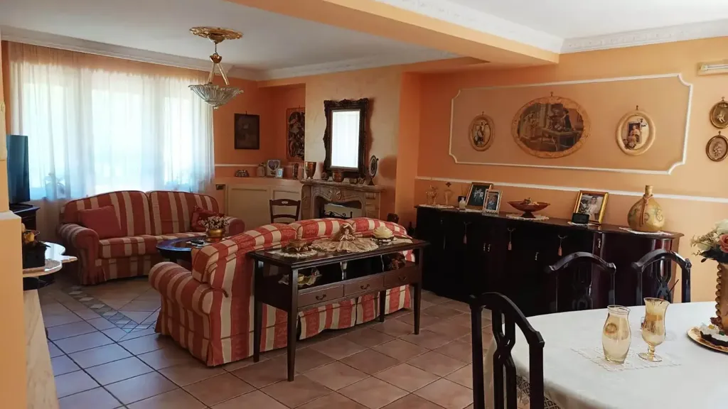 Söögituba - Two-Level Apartment with Garden in Baronissi