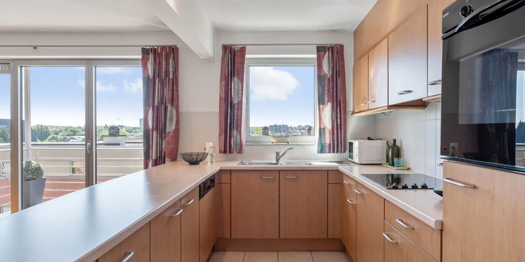 Köök - Apartment with Terrace in Leuven Centre